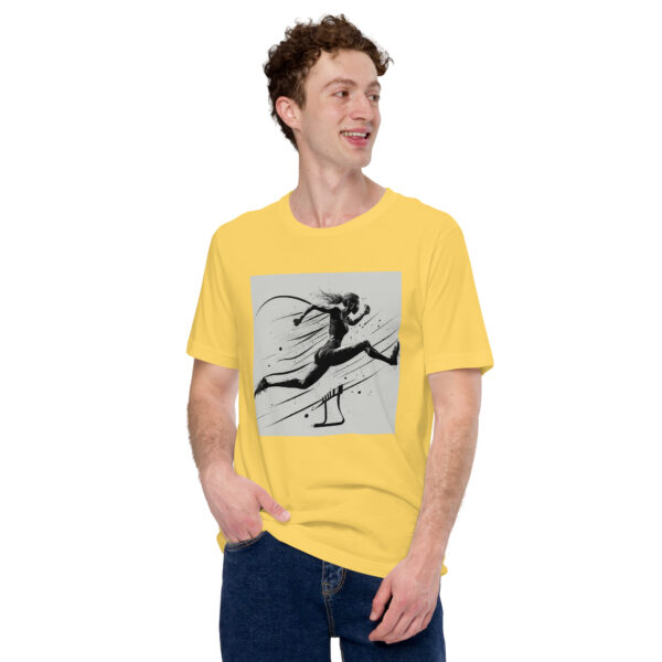 Runner Silhouette Unisex t-shirt - Image 6